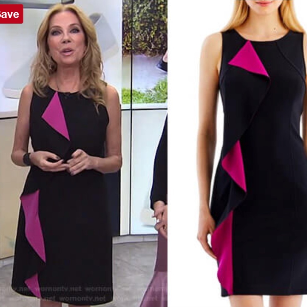 EUC Nicole Miller Ruffle dress